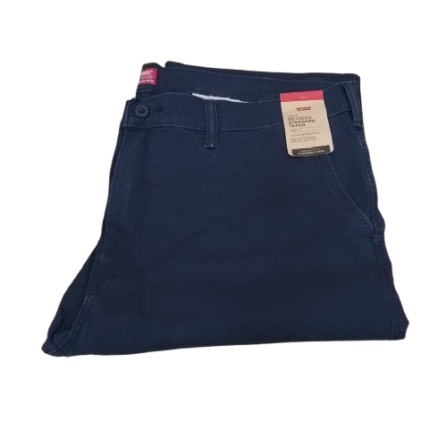 Men's Levi's Xx Standard Taper Chino Flat Front Pants - Navy Blazer - 38x32 - NWT