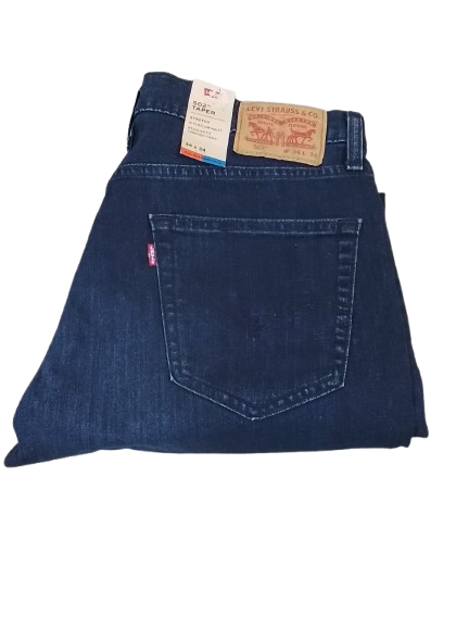 Men's Levi's 502 Regular Fit Taper Stretch Jeans - Dark Wash - 34x34 - NWT