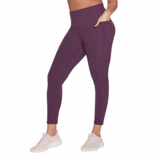 Skechers Ladies' Gowalk High Rise Tights-Purple-S-NWT