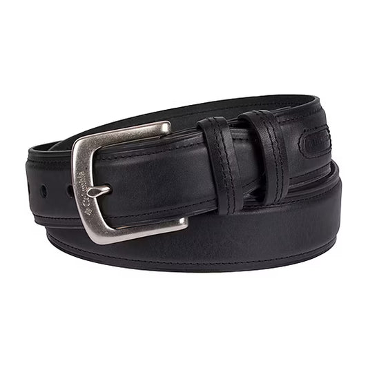 Men's Columbia Goose Lake Leather Double Keeper Belt - Black - L (38/40) - NWOT