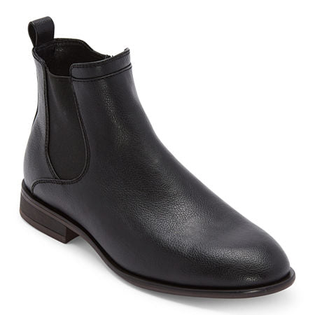 Men's Frye and Co Michael Flat Heel Chelsea Boots - Black - 7.5 - NIB