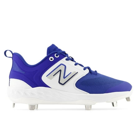 Men's New Balance Fresh Foam X 3000 V6 Metal Baseball Cleats - Blue & White - 7