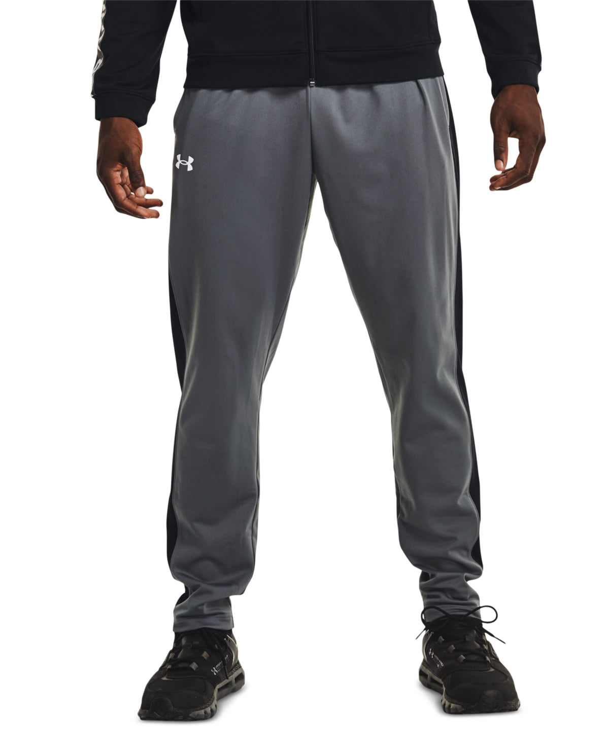 Men's Under Armour Brawler Pants - Castle Grey & Black - Medium - NWT