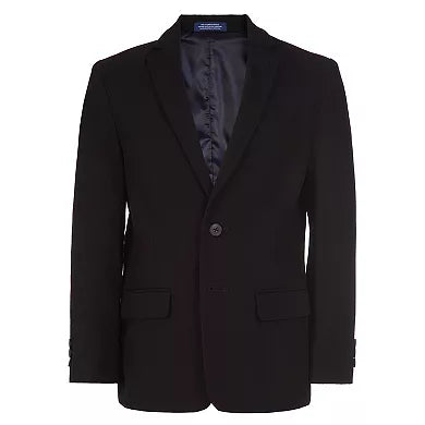 Boy's Izod Single Breasted Suit Jacket - Black - 12 - NWT