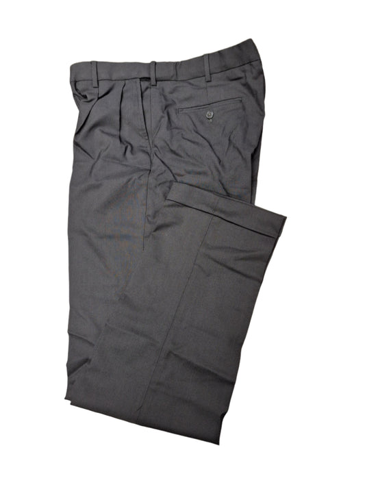 Lands' End Men's Comfort Waist Pleated Front Wool Pants 34" Inseam NWOT