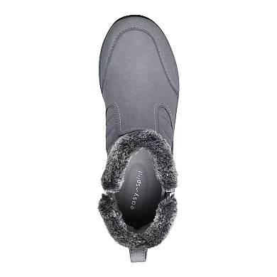 Women's Easy Spirit Vance 2 Quilted Winter Ankle Boots - Med Grey - 8.5 - NIB