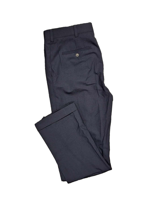 Lands' End Men's Comfort Stretch Pleated Wool Suit Trousers 34x29 NWOT