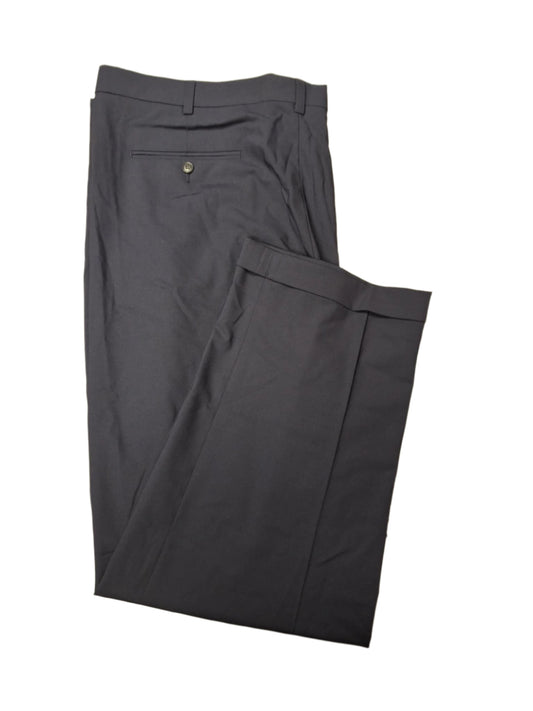 Lands' End Men's Comfort Stretch Pleated Front Wool Suit Trouser 46x31 NWOT