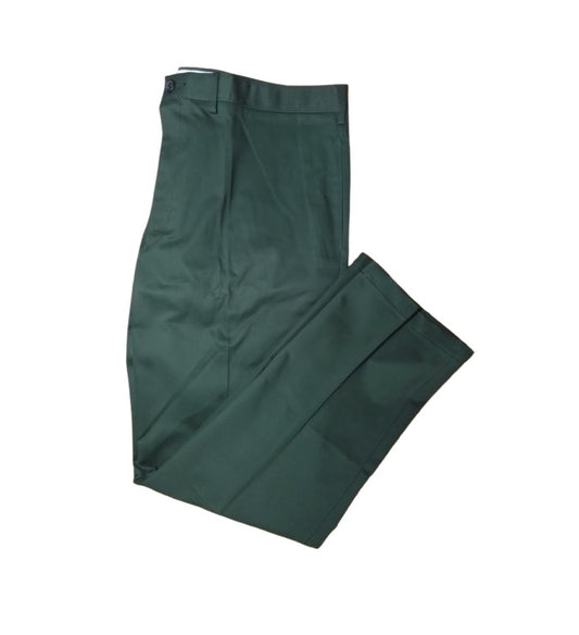 Lands' End Men's No Iron Tailored Fit Plain Front Chino Pants - 42x33 - NWOT