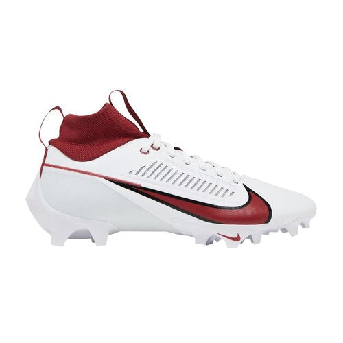 Men's Nike Vapor Edge Pro 360 2 Football Cleats - White & Team Crimson - 14-NWOB