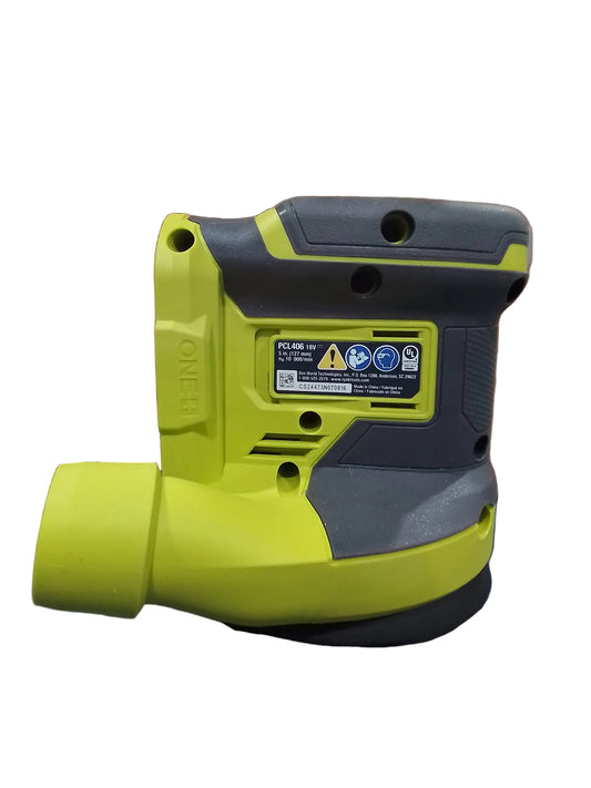 Ryobi 18v 5" Random Orbit Sander Tool Used / Excellent