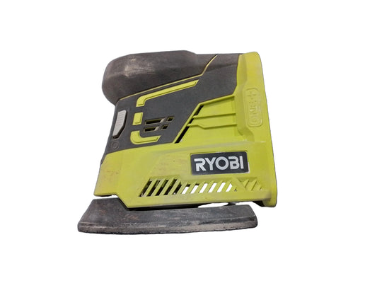 Ryobi 18v Corner Cat Finish Sander PCL416  Used/Dirty - Missing Sandpaper & Manual