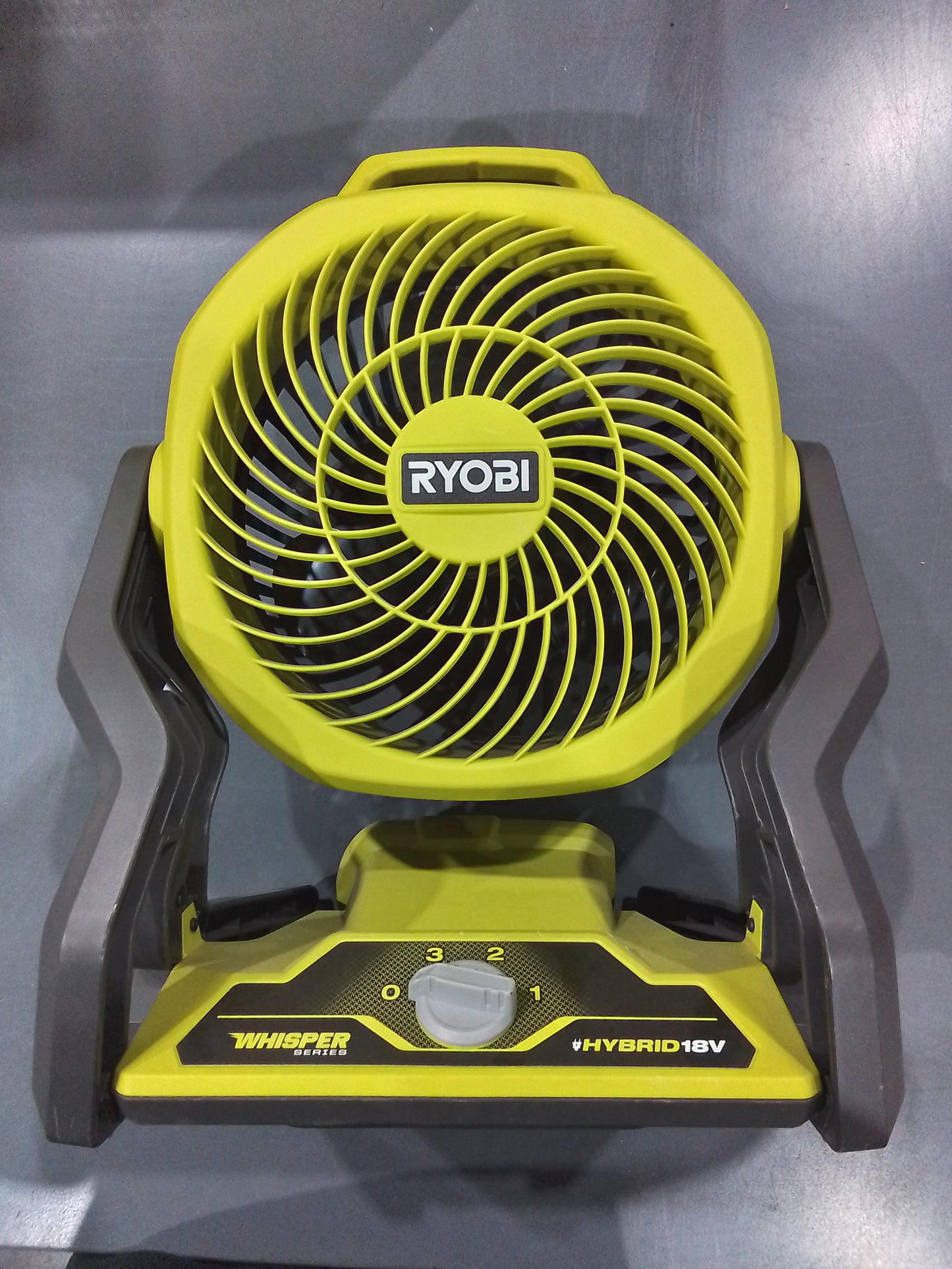 Ryobi Hybrid 18v Whisper Series 7.5" Fan PCL811 Used/Surface Scratching