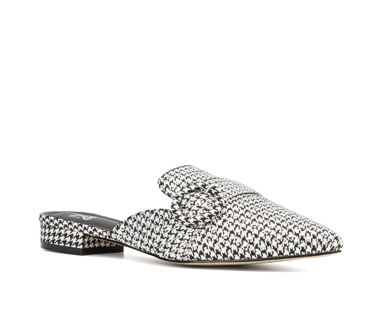 Women's New York & Company Olga Mules - Black & Clear - 7 - NIB