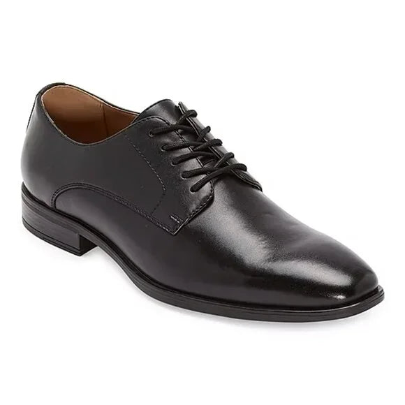 Men's JF J Ferrar Blackmon Oxford Dress Shoes - Black - 8.5 - NWT