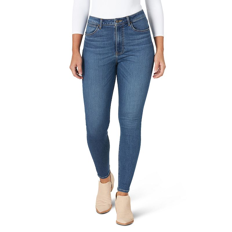 Women's Wrangler Unforgettable Skinny High Rise Jeans - Marina - 4(27x28) - NWT