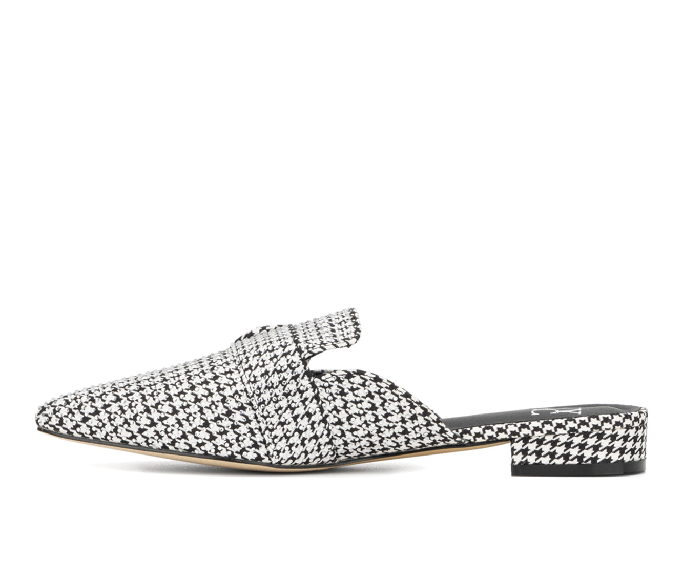 Women's New York & Company Olga Mules - Black & Clear - 7 - NIB