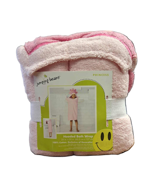 Jumping Beans Princess Bath Wrap 25" x 50" NWT