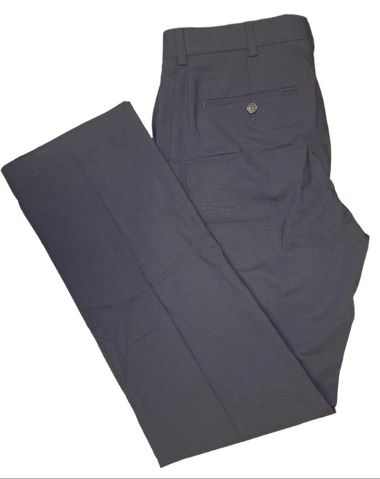Lands' End Men's Comfort Stretch Tailored Fit Wool Pants 31x32 NWOT