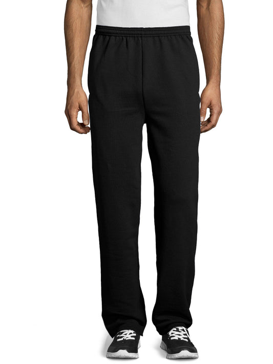 Hanes Ecosmart Men's Straight Sweatpants-X-Large-Black-NWT