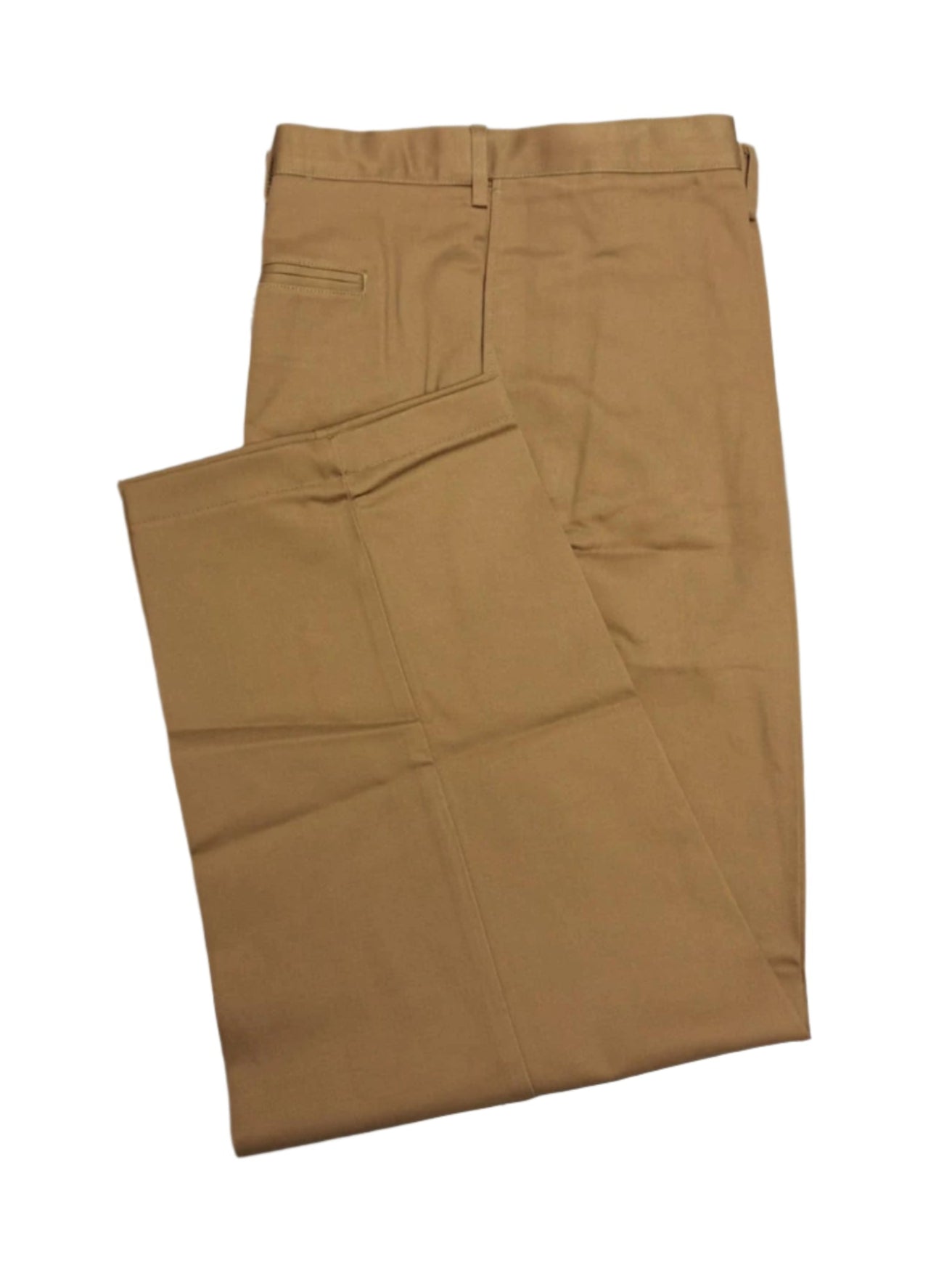 Lands' End Men's Comfort Waist No Iron Flat Front Chino Pants 42x28 NWOT