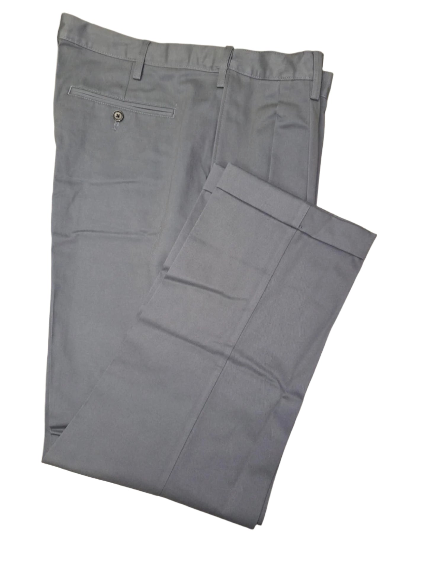 Lands' End Men's Comfort Waist Pleated No Iron Chino Pants 32" Inseam NWOT