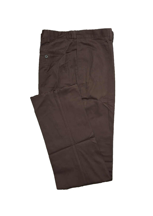 Lands' End Men's Comfort Waist No Iron Chino Pants 40 UNHEMMED NWOT