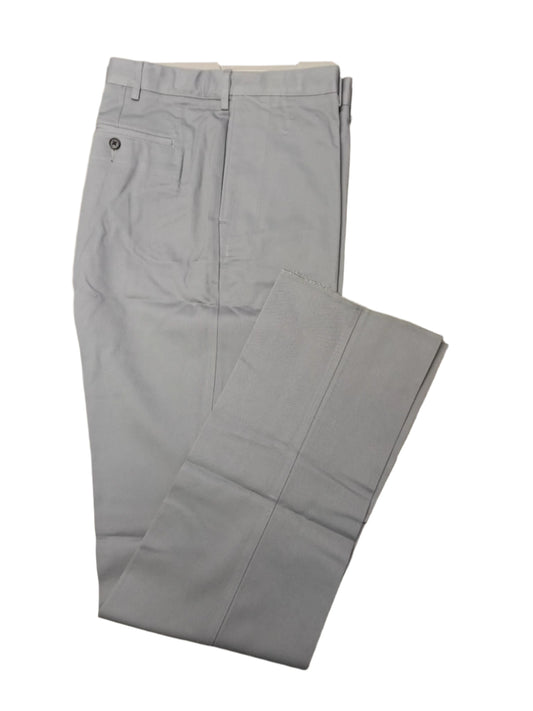 Lands' End Men's Comfort Waist No Iron Chino Pants 37 UNHEMMED NWOT