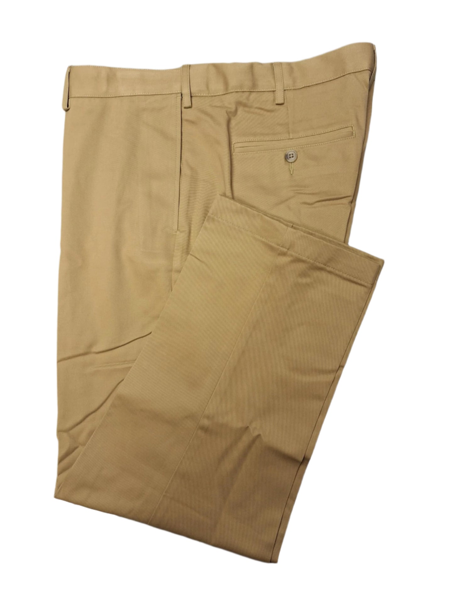 Lands' End Men's Comfort Waist No Iron Flat Front Chino Pants 37x29 NWOT