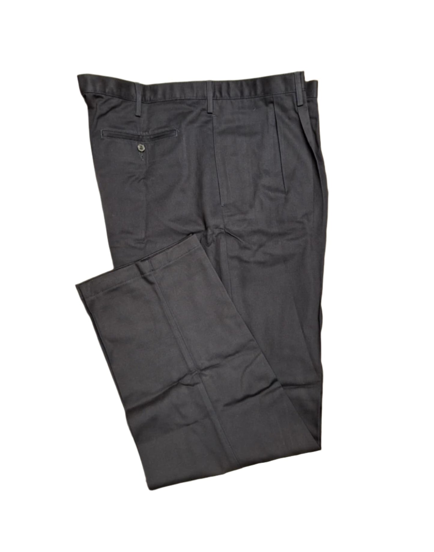 Lands' End Men's Traditional Fit Pleated Front Chino Pants 42x32 NWOT