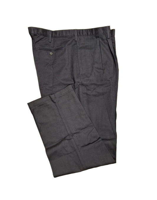 Lands' End Men's Traditional Fit Pleated Front Chino Pants 42x30 NWOT