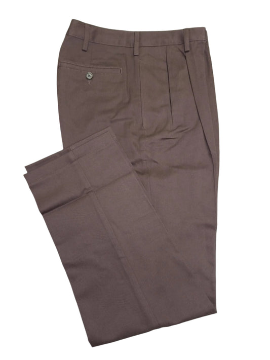 Lands' End Men's Traditional Fit Pleated Front Chino Pants 31x31 NWOT