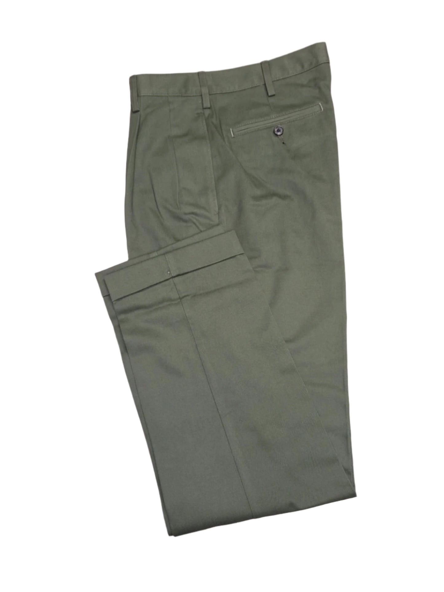 Lands' End Men's Traditional Fit Pleated Front Chino Pants 30x31 NWOT