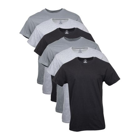 Men's George Big & Tall Crew Neck T-Shirts 6Pack - Multicolor - 3XL - NWT