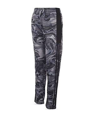 Boy's Adidas Open Hem Camo Joggers - Black - Medium - NWT