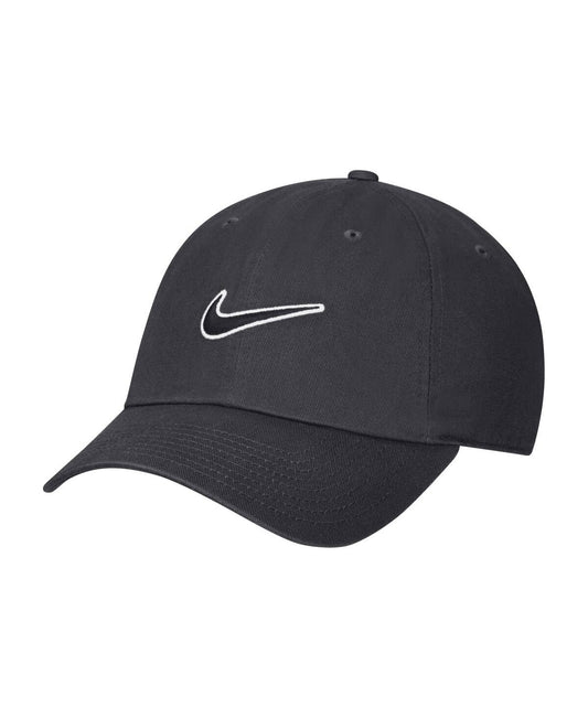 Men's Nike Heritage 86 Essential Swoosh Cap - Graphite - One Size Fits Most NWT