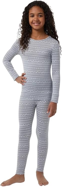 32 Degrees Kids 2 Piece Long Sleeve Crew Neck and Legging Set L NWT