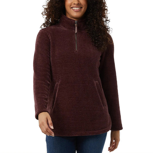 32 Degrees Women's Quarter Zip Pullover Various Sizes Purple NWT