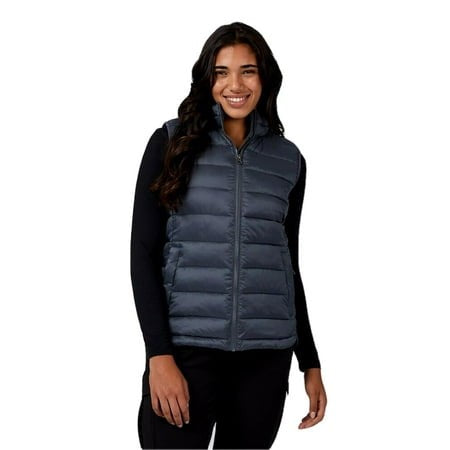 32 Degrees Women's Lightweight Zip Up Vest XXL Navy NWT