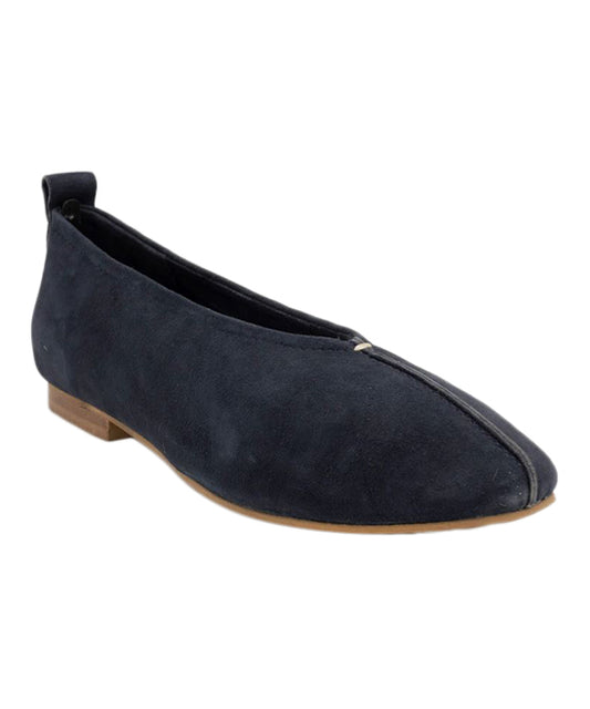 Women's Musse & Cloud Dorey Leather Ballet Flats - Navy - 7 - NIB