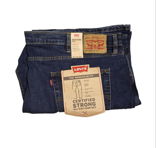 Men's Levi's Big & Tall Workwear Fit Jeans - In The Valley - 52x30 - NWT