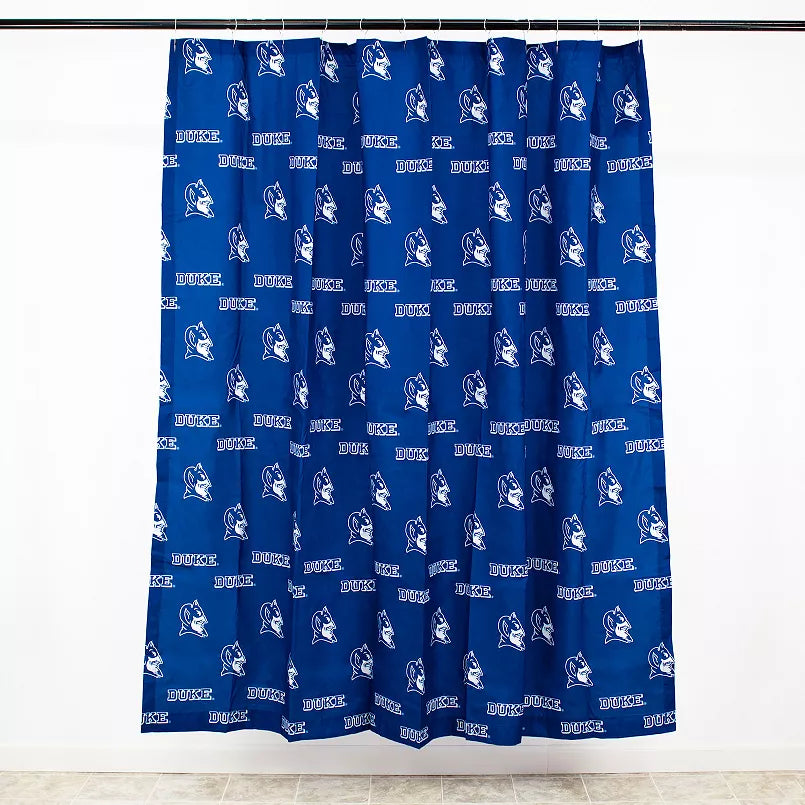College Covers Duke Blue Devils Shower Curtain Cover - 72x70 - NWT