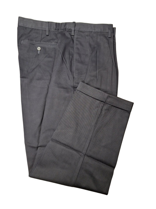 Lands' End Men's No Iron Comfort Waist Pleated Front Chino Pants 38x29 NWOT