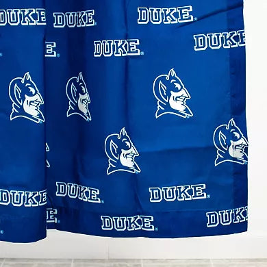 College Covers Duke Blue Devils Shower Curtain Cover - 72x70 - NWT