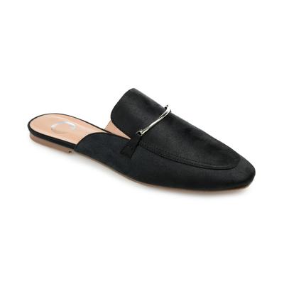 Women's Journee Collection Ameena Square Toe Mules - Black - 8 - NIB