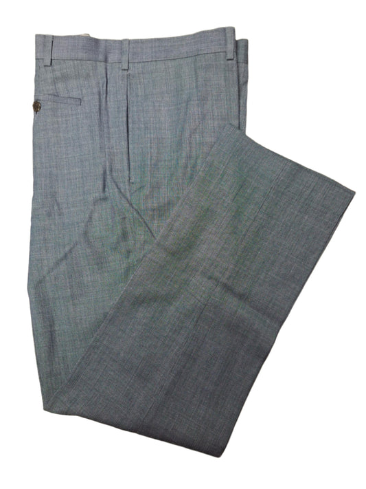 Lands' End Men's Tailored Fit Flat Front Wool Pants 36x32 NWOT