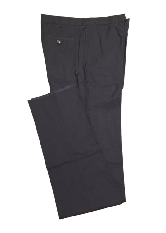 Lands' End Men's Tailored Fit Flat Front Wool Pants 30 UNHEMMED NWOT