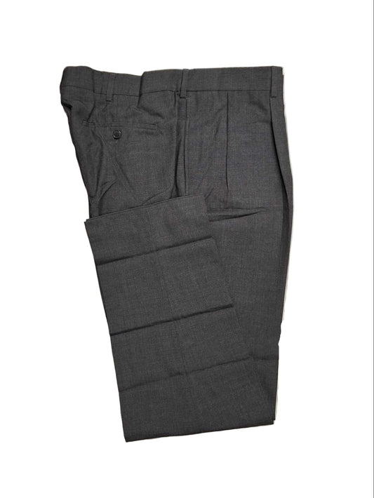 Lands' End Men's Tailored Fit Pleated Front Wool Pants 37x32 NWOT