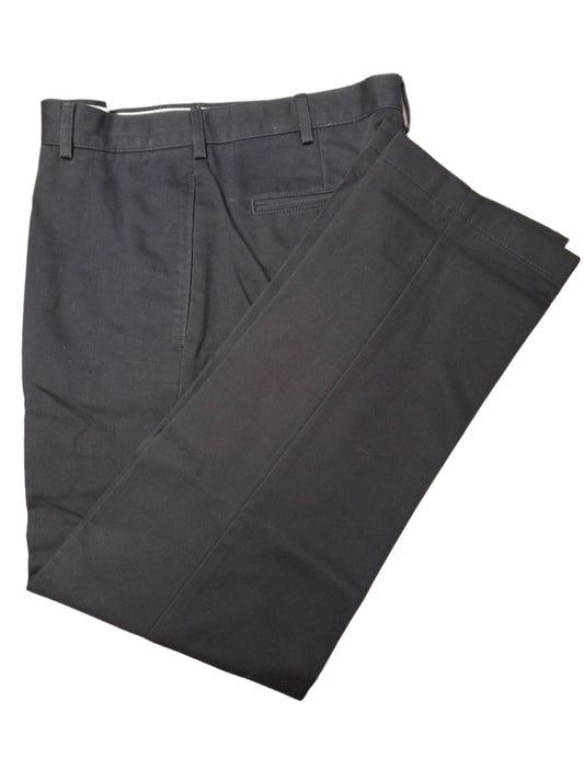 Lands' End Men's No Iron Tailored Fit Plain Front Chino Pants 34" Inseam NWOT
