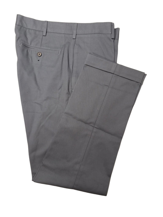 Lands' End Men's No Iron Tailored Fit Plain Front Chino Pants 42x30 NWOT